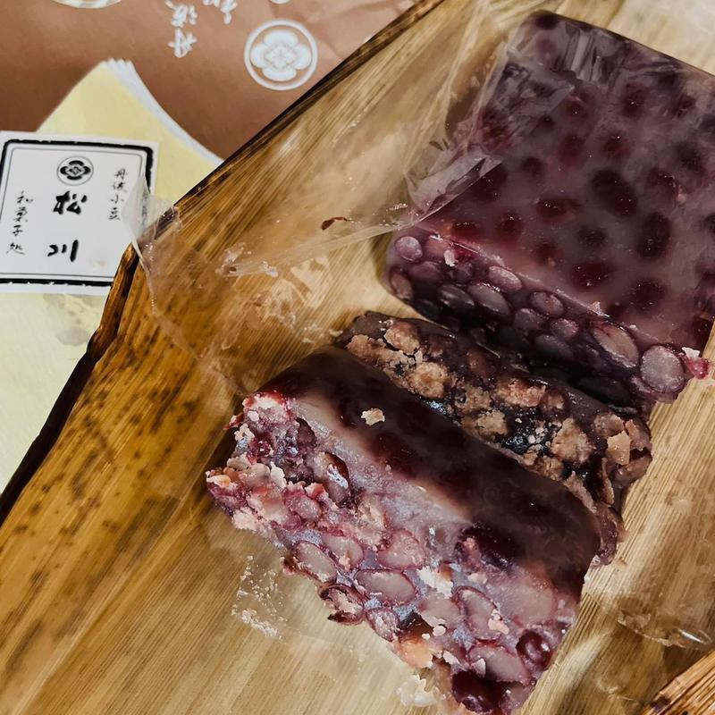 丹波大納言・蒸しきんつば( 和菓子処 四代目 松川)