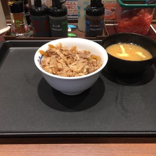 牛めし小盛(松屋 大阪本町店)