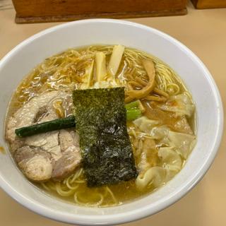 富山ホワイトワンタンメン(支那そば心麺)