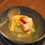 玉子豆腐 もろこしあえ