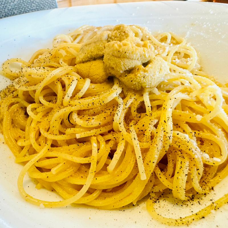 ウニクリームパスタ(Dining cafe 海)