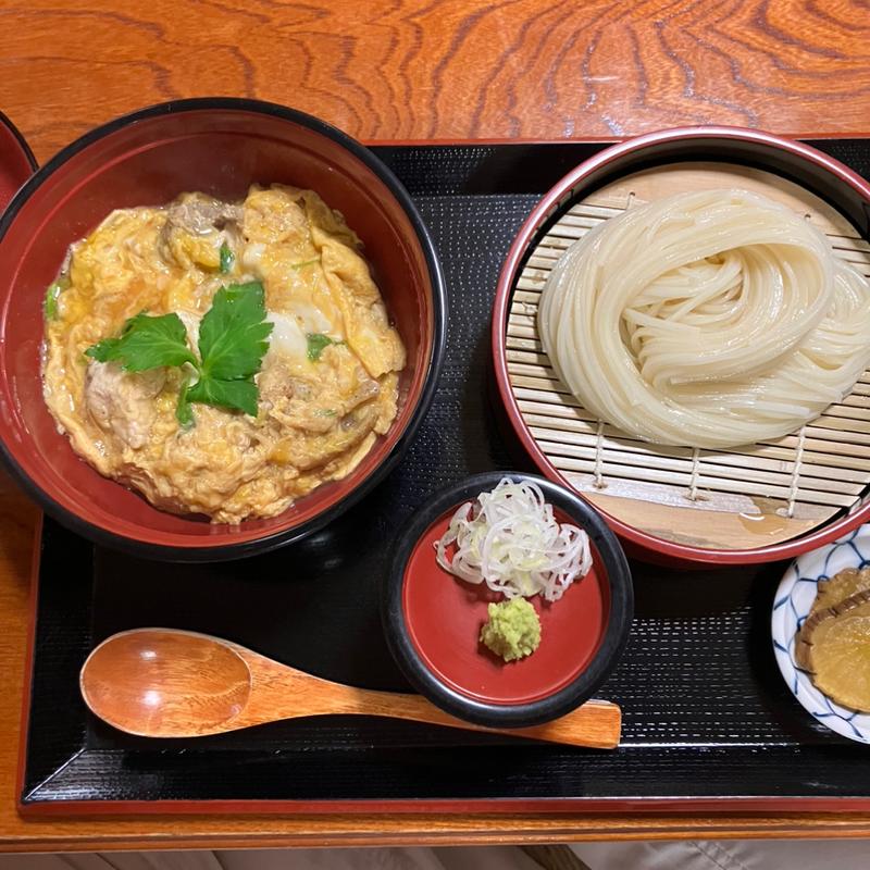 うどん冷　親子丼セット(ふきや )