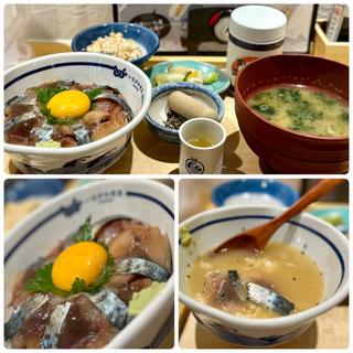 ごまさば丼定食(いまがわ食堂 西新宿店)