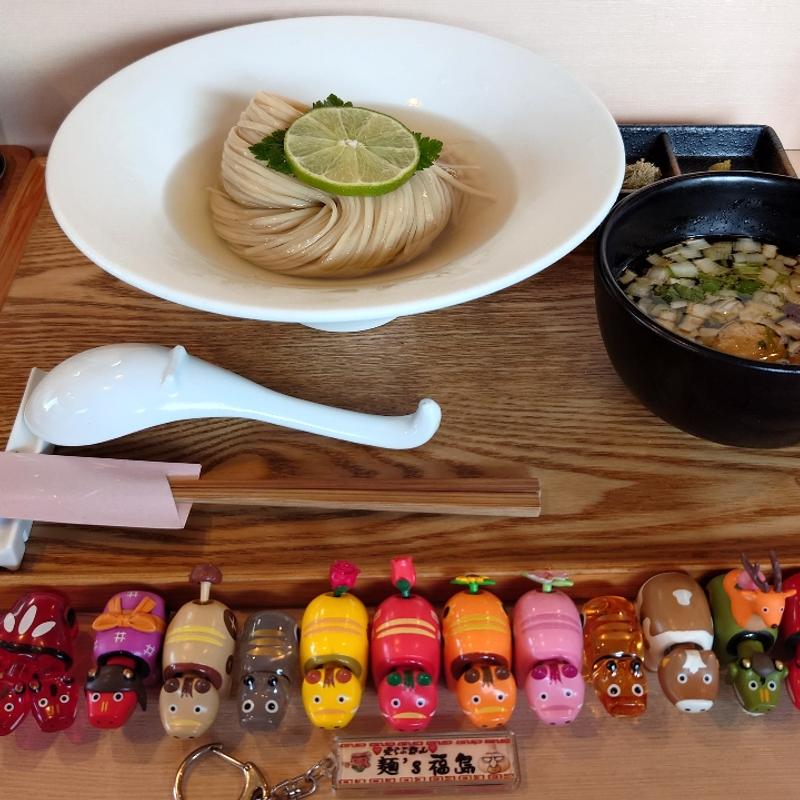 昆布水つけ麺(醤油)(麺処 隆)