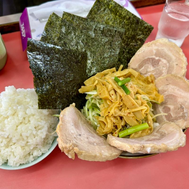 おつまみチャーシュー＋海苔＋大ライス(おかわ無料)(ラーメンショップ 羽生インター店)