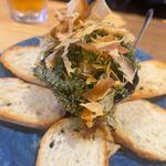  ネギトロマグロの山かけ海ぶどう