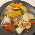 あんかけ焼きそば(和食処　嵐山)