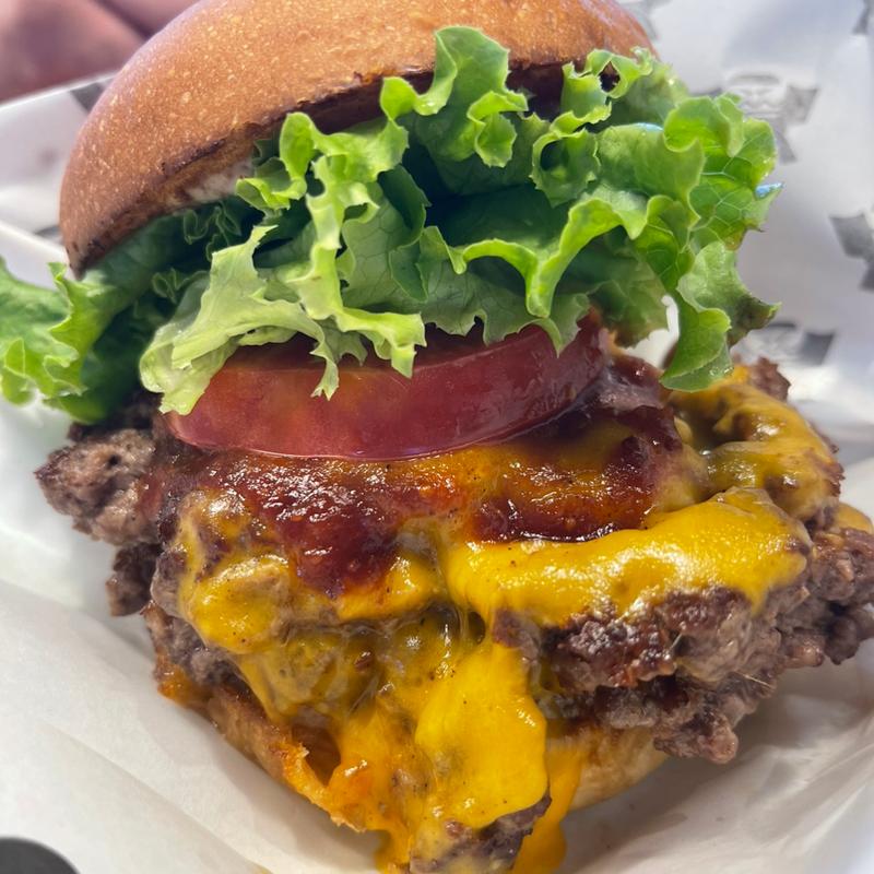 ダブルチーズバーガー(SHOGUN BURGER恩納村店)