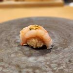 甘海老昆布締め 握り(鮨処 いこう)