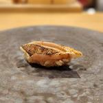 明石産 カマス炙り 握り(鮨処 いこう)
