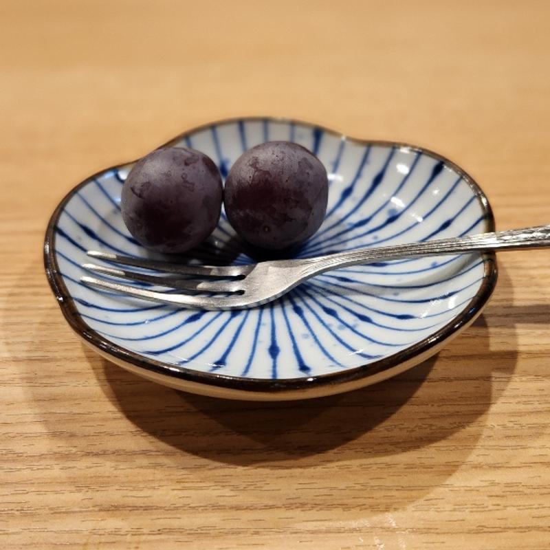 山梨産 巨峰(鮨処 いこう)