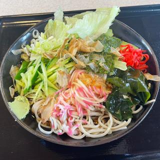 冷やしめかぶ蕎麦(そば処 おおつか)