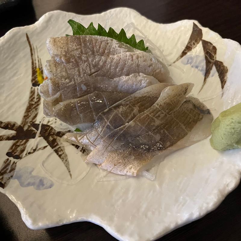 ほっけ刺し(カネマル後藤商店)