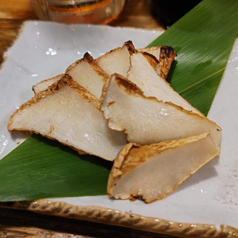 白神あわび茸の炭火焼き(のげちゃん)