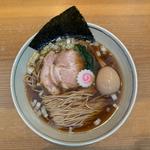 だしそば　しょうゆ