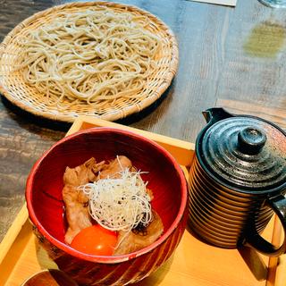 ランチショートコース　和牛すき焼き蕎麦(雷庵)