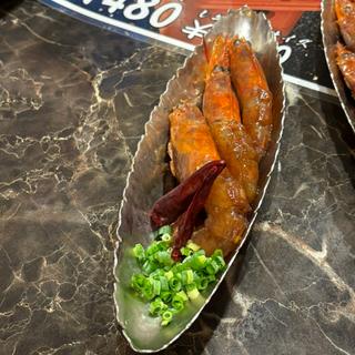 酔っ払い海老（3尾）(億万鳥者 新宿本殿)