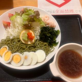 茶そばサラダ
