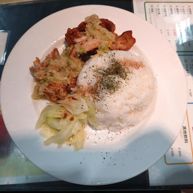 鶏肉飯(香港贊記茶餐廳飯田橋店(ホンコンチャンキチャチャンテン))