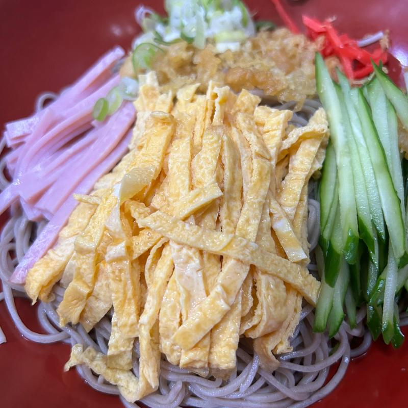 冷やしたぬきそば(末広庵 総本店 （すえひろあん）)