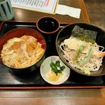まんぷく定食(そば処善作家)