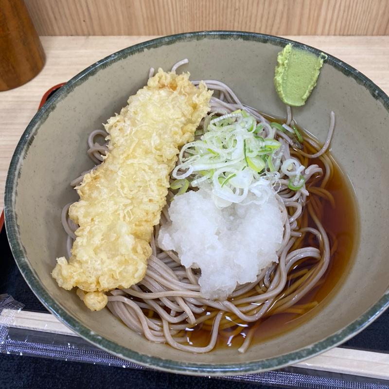 冷やしイカ天そば(名代 箱根そば 多摩センター東口店)