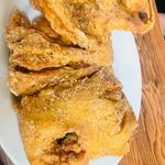 鳥の半身揚げ