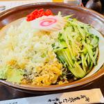 メガ冷したぬきそば(松月庵)
