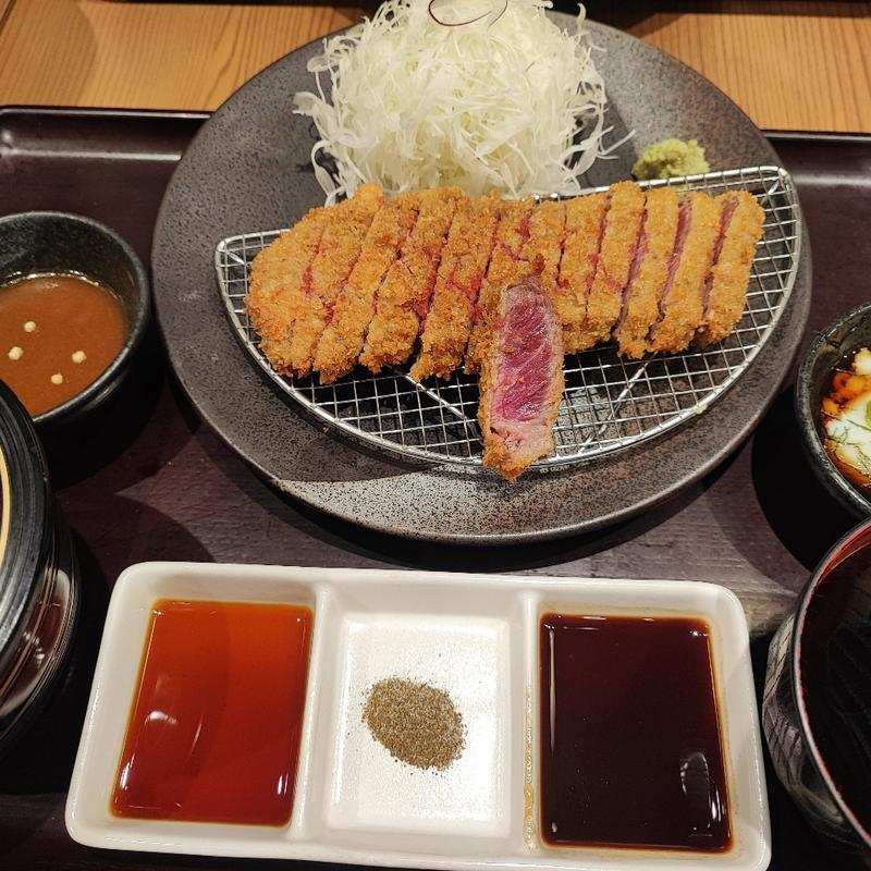 牛ヒレ(牛カツ専門店 京都勝牛 河原町)