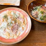 クリームパスタ