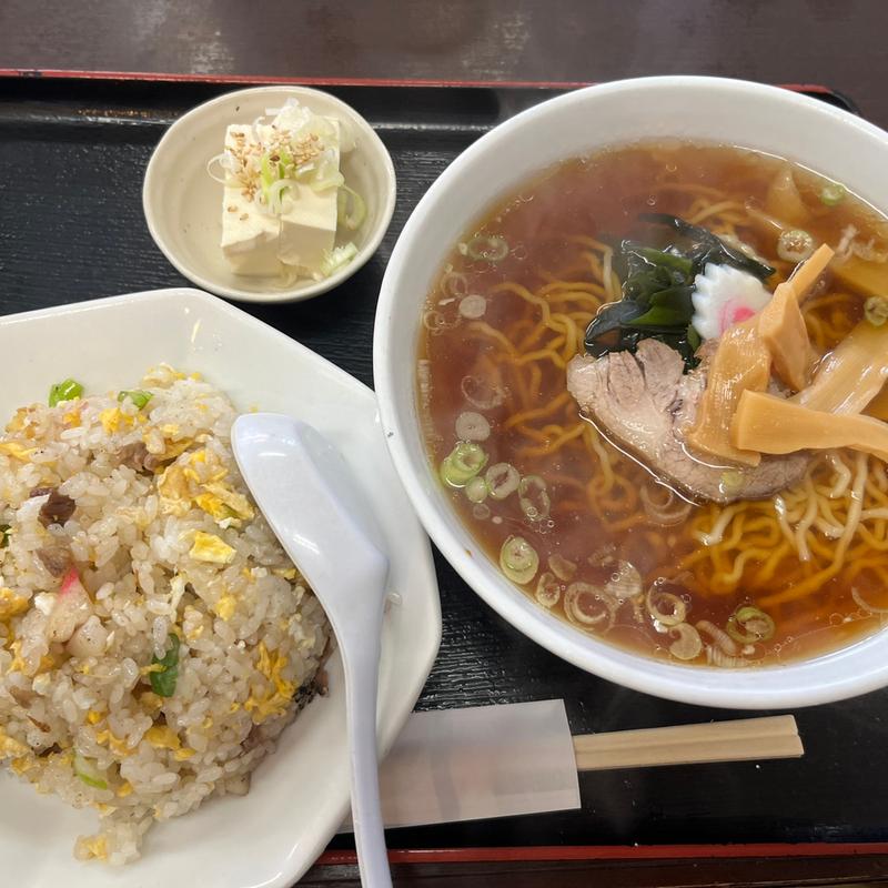 ラーメン・チャーハンセット(丸福)