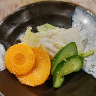 地野菜浅漬(魚と酒はなたれ 野毛本店)