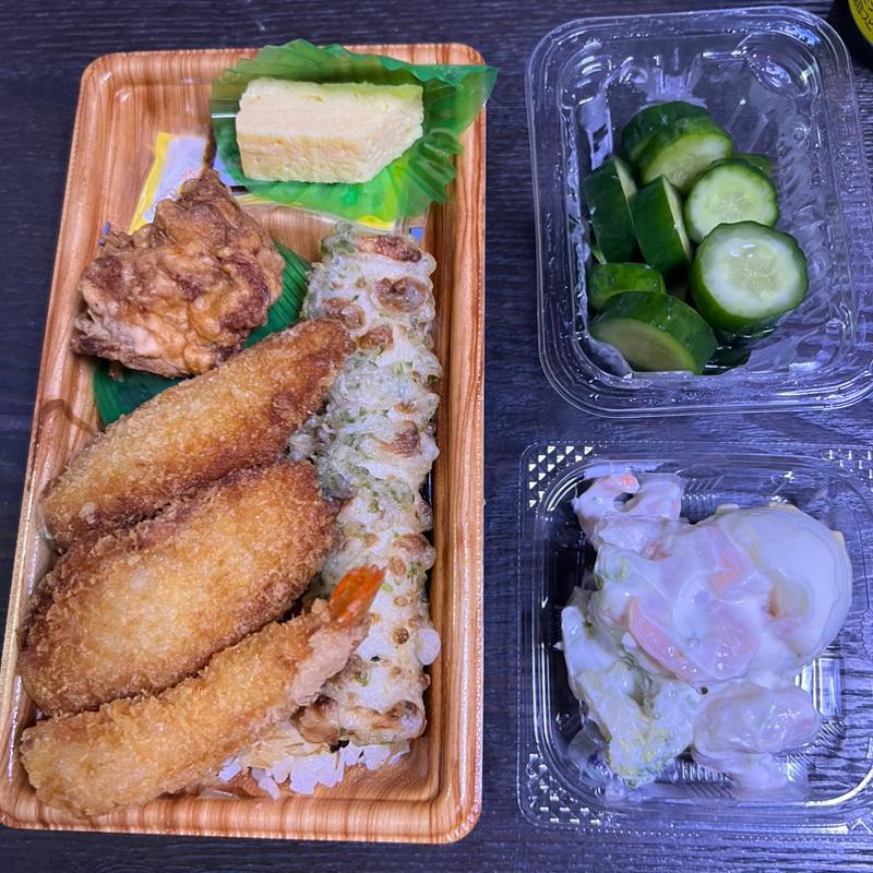 タルタル特のり弁当(キッチンオリジン 谷塚店)