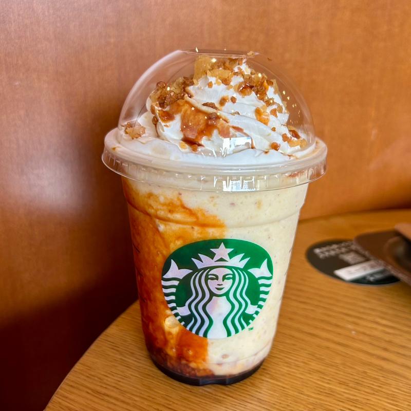 焼き芋 香ばしカラメル フラペチーノ(スターバックスコーヒー ミーナ津田沼店)