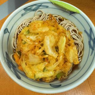 冷　かき揚げそば・うどん(加賀)