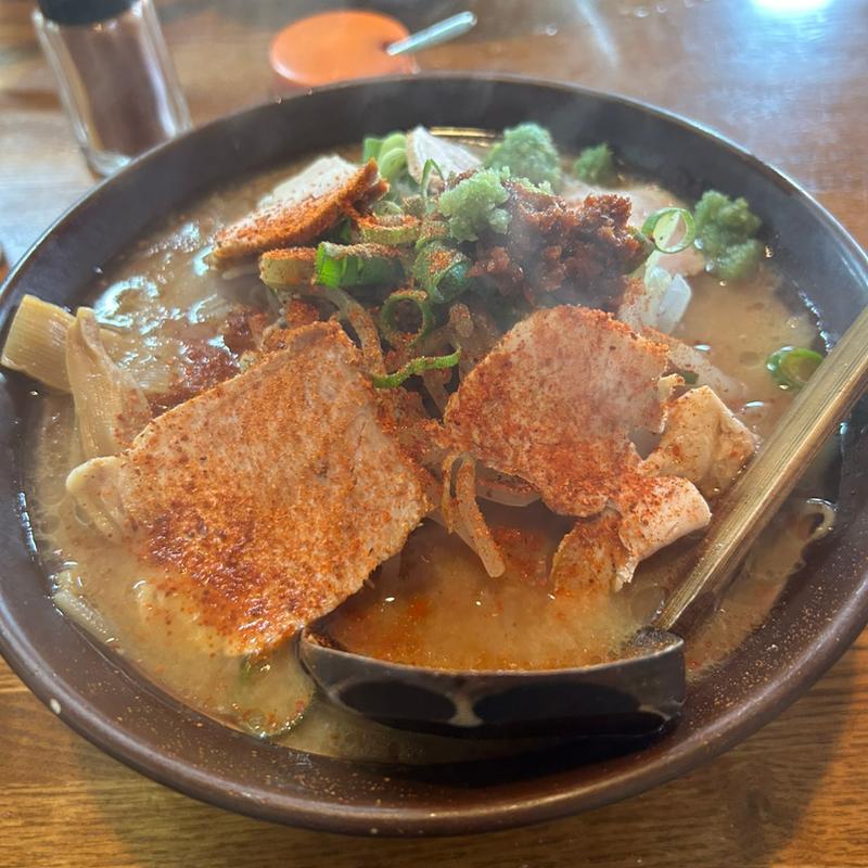 味噌ラーメン餃子セット(新進亭 一乗寺店 )