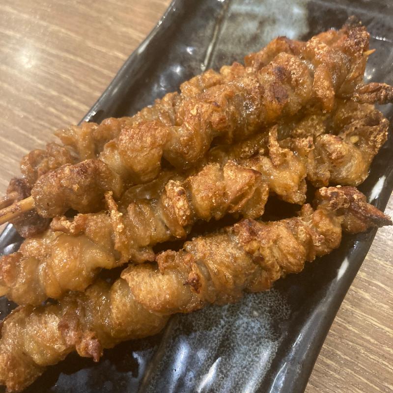 鶏皮(居酒屋 竹乃屋 ソラリアステージ店)