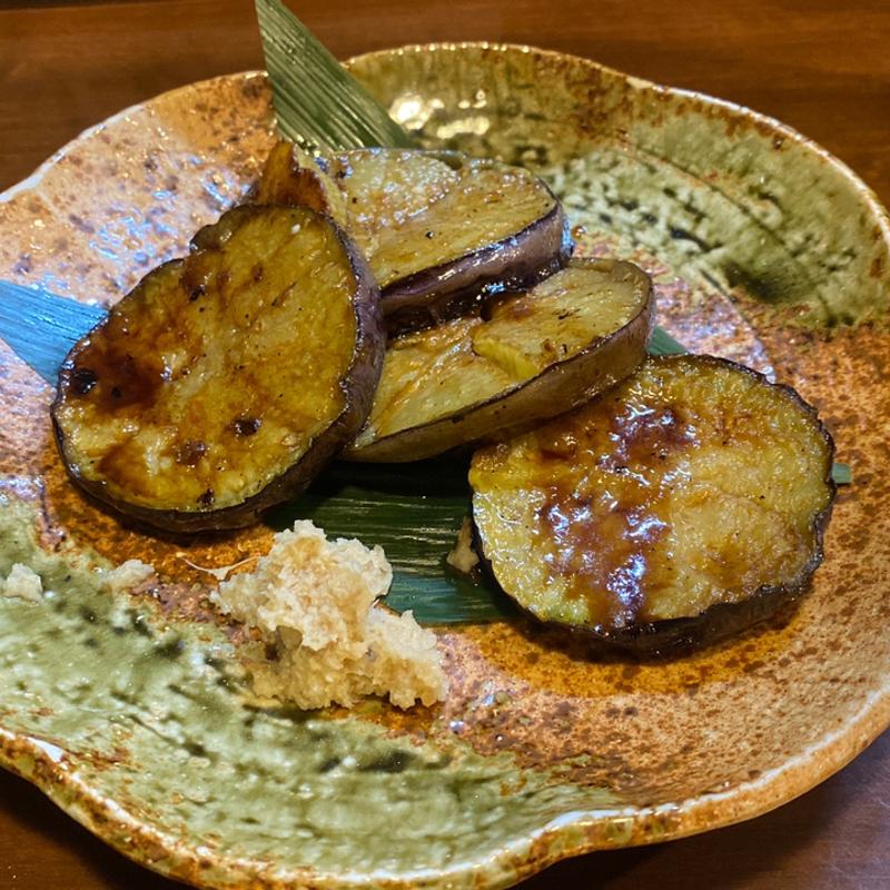 茄子ステーキ（丸ナス）(味処●酒処 とらや)