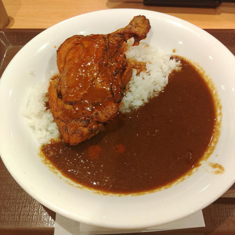 タンドリーチキンカレー(すき家 4号紫波店)