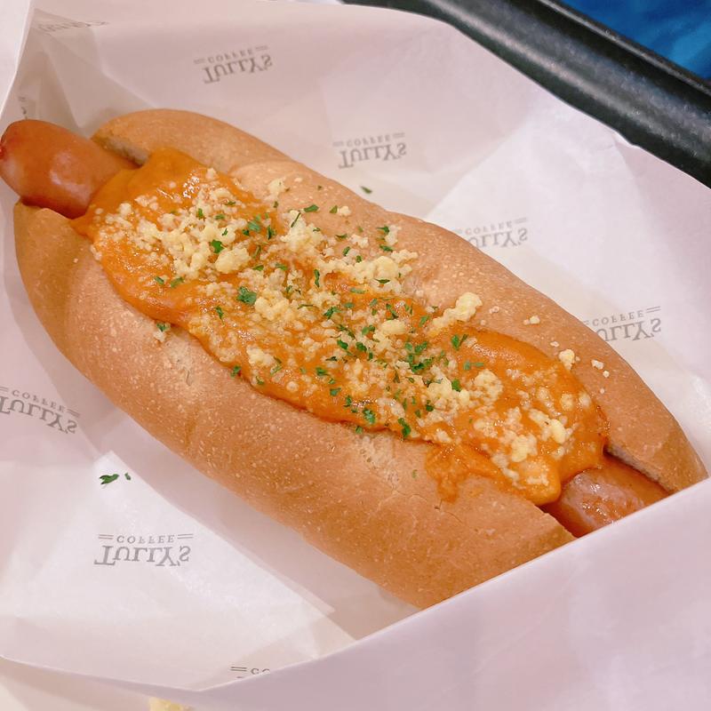 ボールパークドッグ　7種スパイスのバターチキンカレー(タリーズコーヒー アトレ亀戸店)