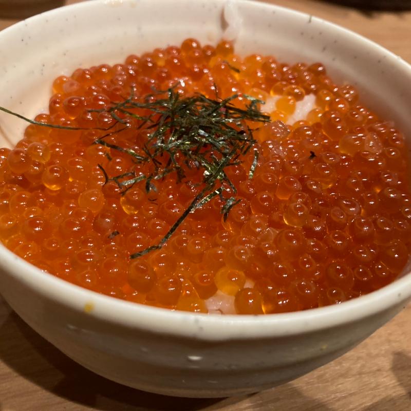 いくら丼(弟子屈ラーメン 新千歳空港店)