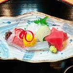 旬の鮮魚盛り合わせ(おでん すみ𠮷 心斎橋（おでん すみ吉 心斎橋）)