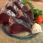 戻りカツオのタタキ(益庵(和食や益庵))