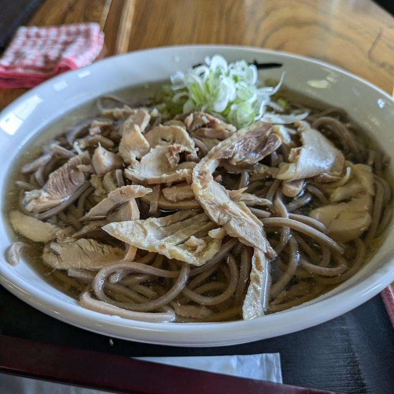 冷たい肉そば(そば処えびす )