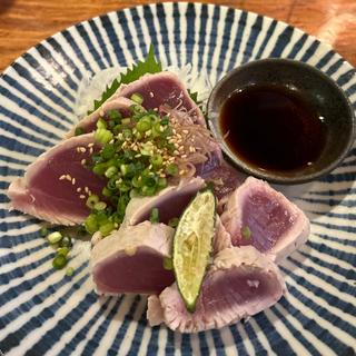 キハダマグロのたたき