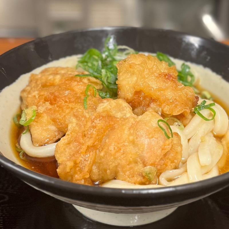 とり天ぶっかけ(いぶきうどん 吉祥寺店)