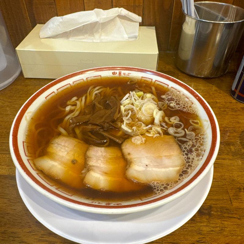 数量限定　津軽煮干し中華そば(田中そば店 浅草店)