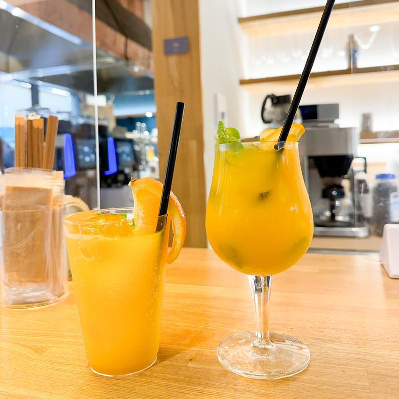 ありまサイダー×みかん(有馬Cinq. (Bar du SAKE) （ありまサンク．バル ドゥ サケ）)