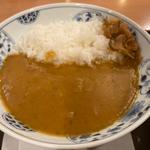 新宿カレーと蕎麦セット(笹陣 お茶の水店)