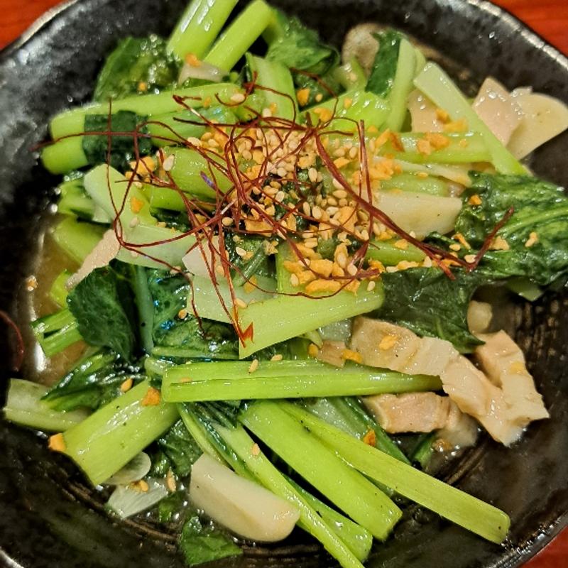 青菜炒め(串カツ酒場 ごんぞう)